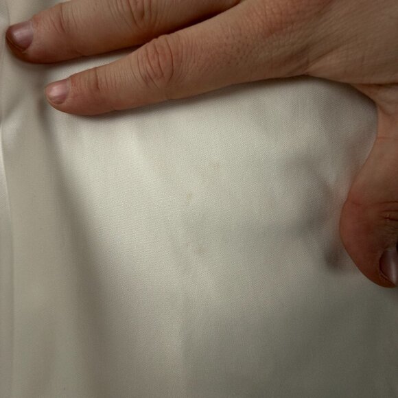 Brooks Brothers Ivory Classic Fit 16.5 33 Non Iron Cotton Button Up Supima Men - Picture 15 of 16